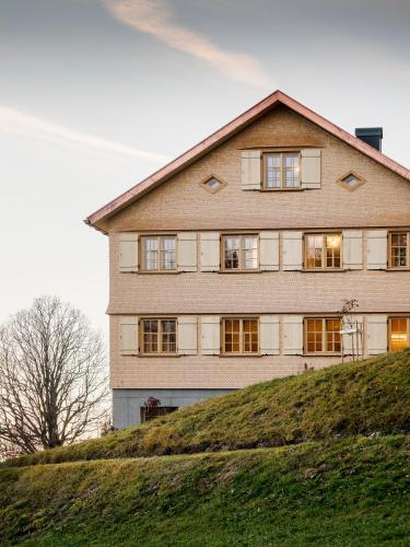 Viesnīcas āriene, Ferienhaus Halwina hideaway in Sibratsgfall