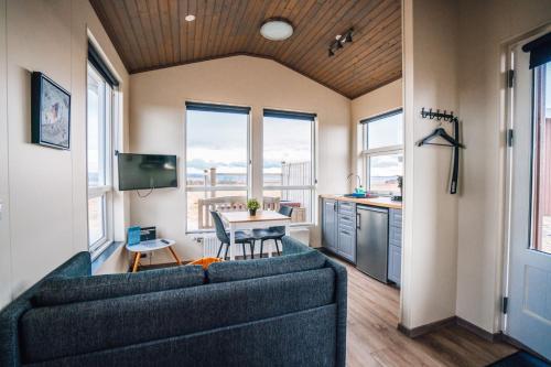 廚房, Blue View Cabins in 雷克霍特