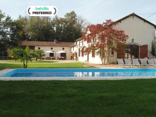 Luxurious holiday home with private pool gîte à louer Rabastens-de-Bigorre