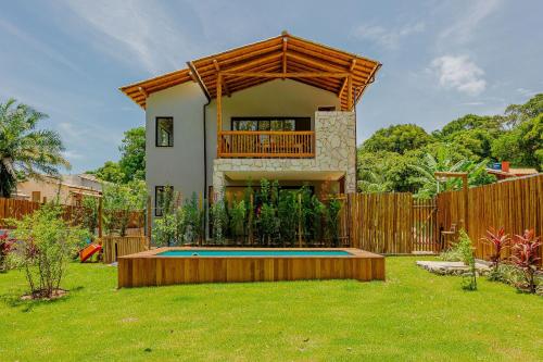 花園, PF129 Linda Casa a 5min da Vila de Praia do Forte in 福特海灘