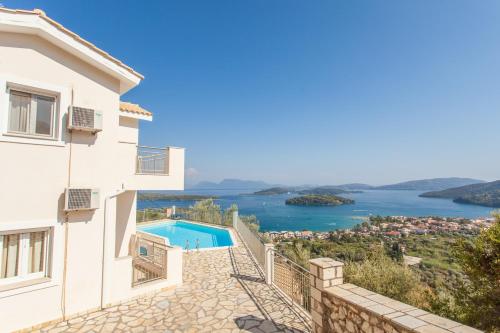 Balkon/terasa, Villas Odysseas in Lefkada
