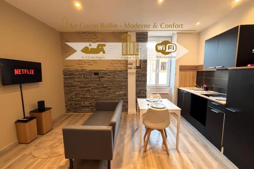 Le Cocon Rollin - Moderne & Confort - Location saisonnière - Roanne