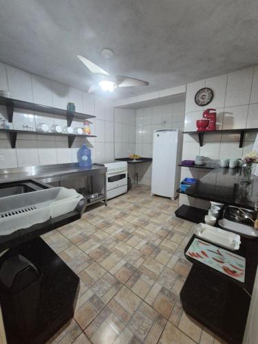 廚房, Hotel Recanto das Pedras in 伊達坡亞