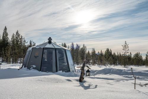 . Hotel Glamping Gällivare - Laponia Sky Hut - Norrbotten - Lappland - Northern Lights