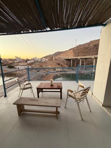 Wadi Shab View in طيوي