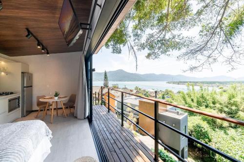 Studio Lacus com vista para a Lagoa by Achei in Mole Beach