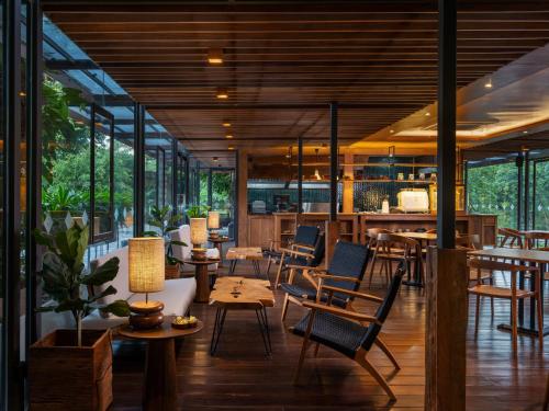 Restaurant, Wanasekar Resort in Ngaglik