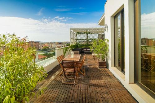 陽台/露台, PianoB - Breakfast Hotel & Bar in 塞尼加利亞