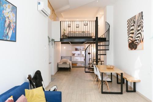 Vintage duplex with jacuzzi, Málaga
