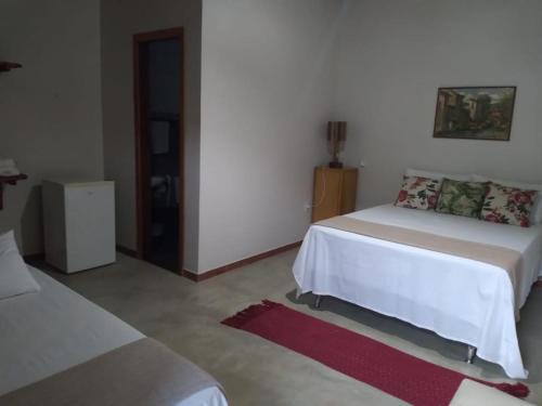 1 double bed, 3 twin beds
