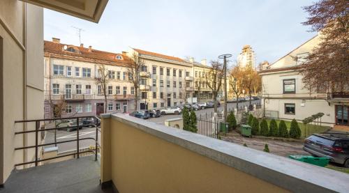 Balkon/terasa, Kaunas Center Hostel - Self-Check In in Kaunas