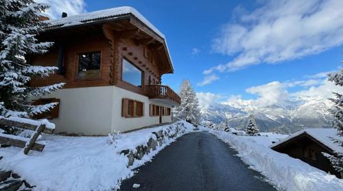 Ski In Out chalet for 10 people with breathtaking view in Nendaz, Schweiz