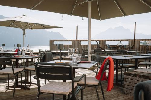 레스토랑, 호텔 알펜블릭 (Hotel Alpenblick) in 루체른
