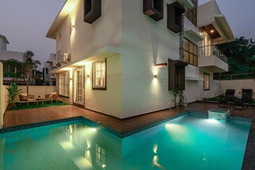 Exterior view, AQUA VERDE- 3 Bedroom Townhouse wd Pvt Pool & Terrace in Colvale