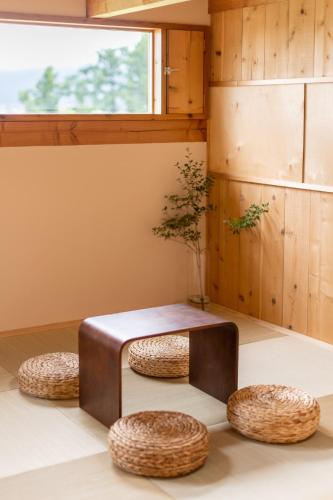 北アルプス一望の家