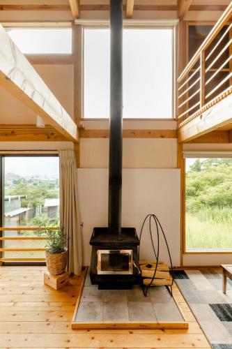 北アルプス一望の家