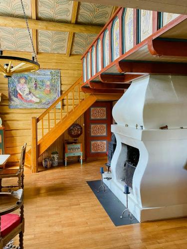 Viesnīcas āriene, Fantastic Charming Cabin By Tinnsjøen in Austbygd
