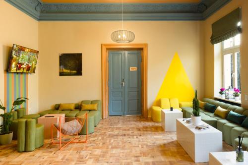 共用Lounge/電視區, WOW Hostel in 克拉科夫