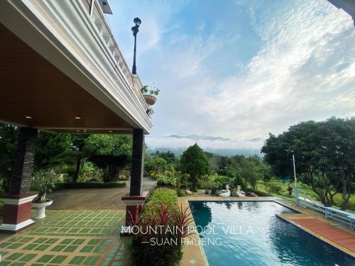 Ratchaburi Mountain Pool Villa Suan Phueng 5-Star Guesthouse room