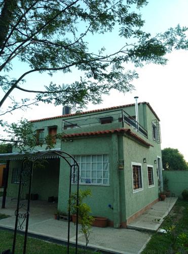 A szálláshely kívülről, El Peregrino in Valle Hermoso