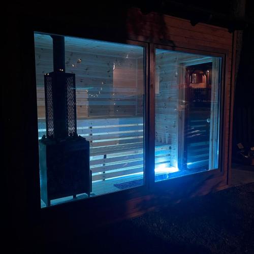 Sauna, Riksberg Chalet in Harghita Mountains in Varsag
