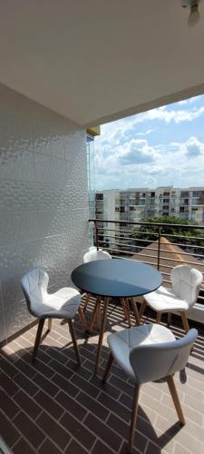 ระเบียง/ชานเรือน, Hermoso apartamento, con la comodidad de tu hogar! in ริเการ์เต