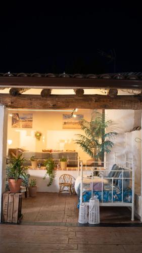Balkons/terase, La Casita del Tejar in Castillo De Bayuela