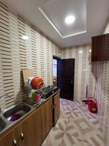 Cee&Tee SM ABK 1BEDROOM -247Electricity - Solar Inverter AC in bedroom in อะเบียวคูระ