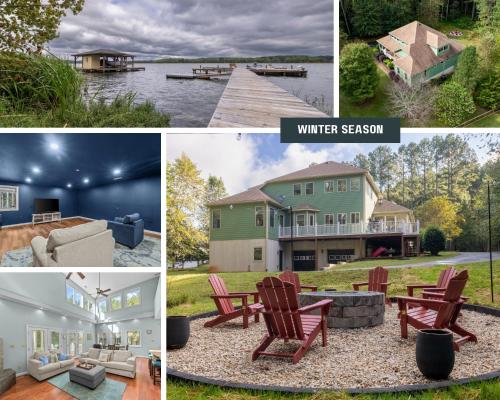 Cozy Lake Getaway with Firepit, Lake Access, Theatre