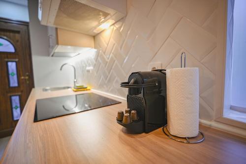 cuina, Escapada Natural con Parking, Vistas y Jardin in Sant Julia de Loria