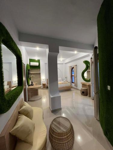 발리 Amed Sea Resort 3성급 호텔 로비