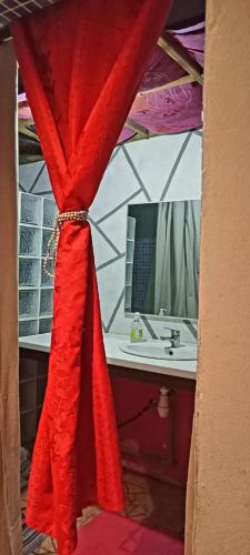 Bathroom, Chez Hina no Pacifica in Bora Bora Island