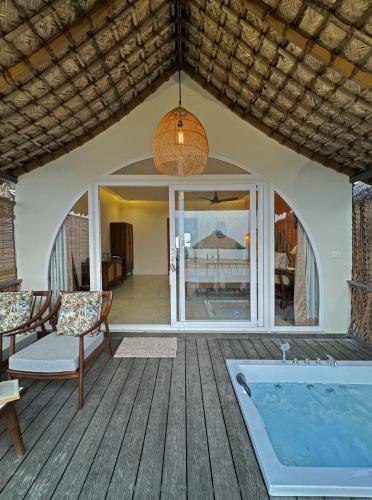 Hot tub, Agonda Villas in Agonda