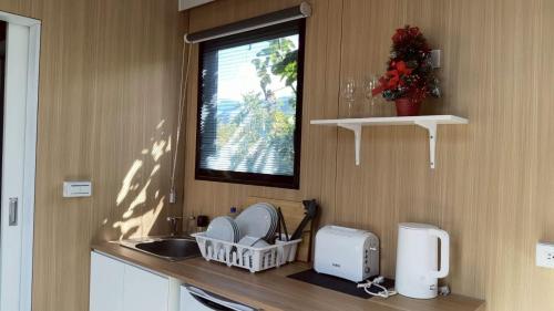 廚房, Cloudview Cottages by Tiny Away in 和平區