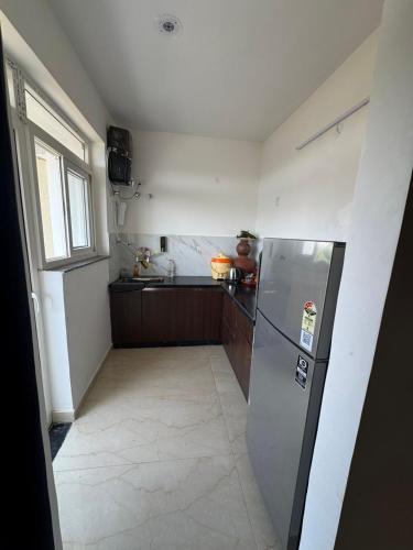 Kitchen, 2bhk executive full furnished apartment Jagatpura in Ramsinghpura