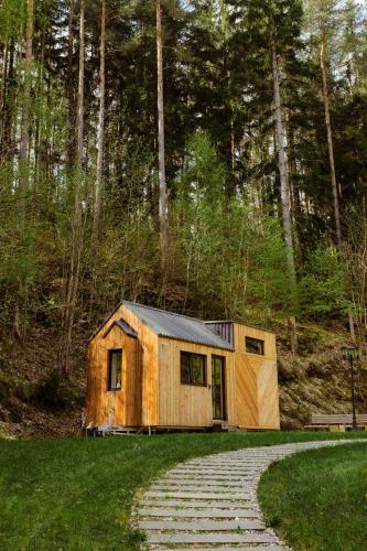 Tiny house Malý gurmán – khách sạn tại Bystre