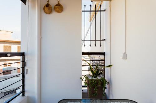 陽台/露台, Agnanti Apartment in 阿格里尼昂