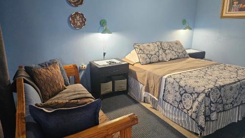 1 double bed