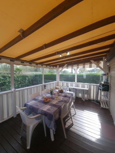 Charmant mobil-home, piscine, wifi, climatisé - Camping - La Bernerie-en-Retz