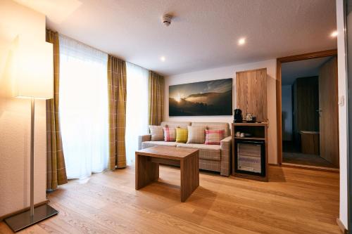 Two-Bedroom Suite with Balcony and Sauna