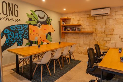 ศูนย์ธุรกิจ, Mayan Monkey Tulum - Social Hostel in ทูลัม