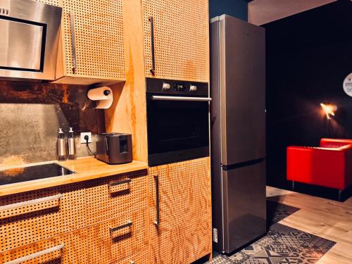 Kitchen, Hiddenhausen Premium Apartment in Hiddenhausen