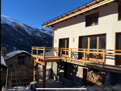 Chalet Arvi - 220m2 15p St Martin de Belleville gîte à louer Praranger