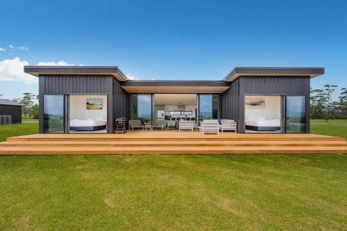 Viesnīcas āriene, Lakeside Retreat Matarangi - Deluxe Home with Sleep-out in Matarangi