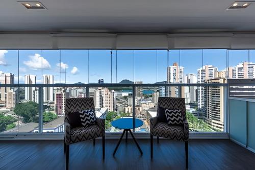 Balkon/terasa, Apê novinho, Ponta da Praia -Santos (Ape novinho, Ponta da Praia -Santos) in Ponta da Praia