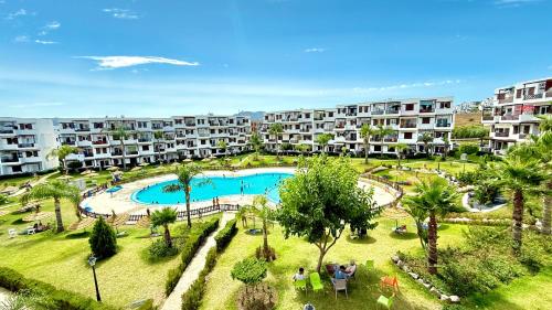 สระว่ายน้ำ, Complexe mirador golf rez-de-chaussée, vue piscine (Complexe mirador golf rez-de-chaussee, vue piscine) in คาโบเนโกร