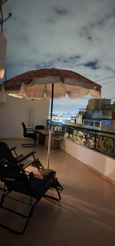 Private Room in Shared Apartment step by mosquee Hassan II in Sour Jdid