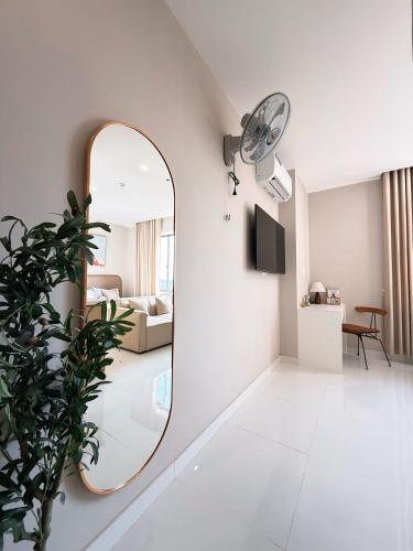 Lounge/area TV in comune, Sol Park View Hotel Phú Mỹ in Phu My