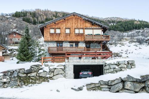 Appartement Génépi dans Chalet 14p – khách sạn tại Le Bettaix