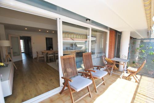Erkély/terasz, Big family home in Vilassar de Mar